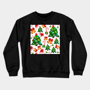 Merry Christmas and New Year pattern Crewneck Sweatshirt